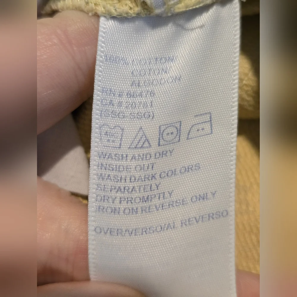 Vintage Women's Tommy Hilfiger Paisley Print Jeans Size 4 Brown, Blue & Tan - Picture 7 of 8